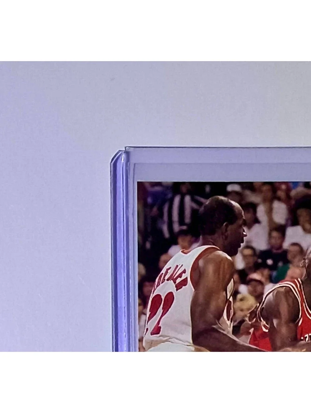 Michael Jordan 1993-94 Skybox Showdown Series VS Clyde Drexler #SS11 Card Bulls